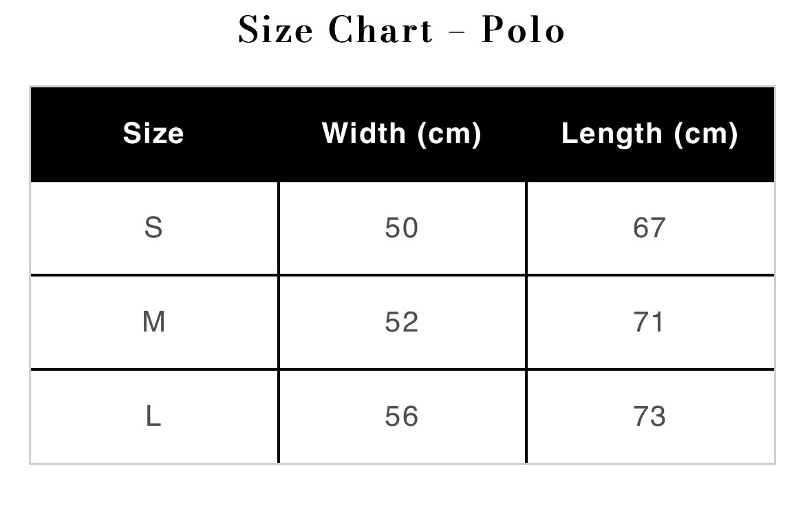 Grey polo shirt