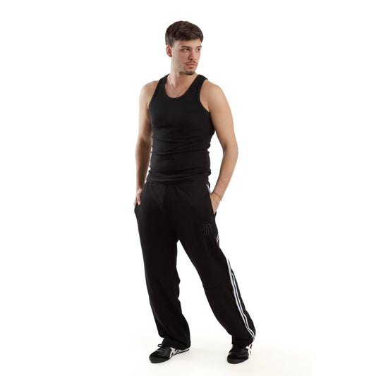 Black track pants