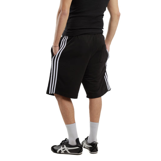 Black oversized shorts