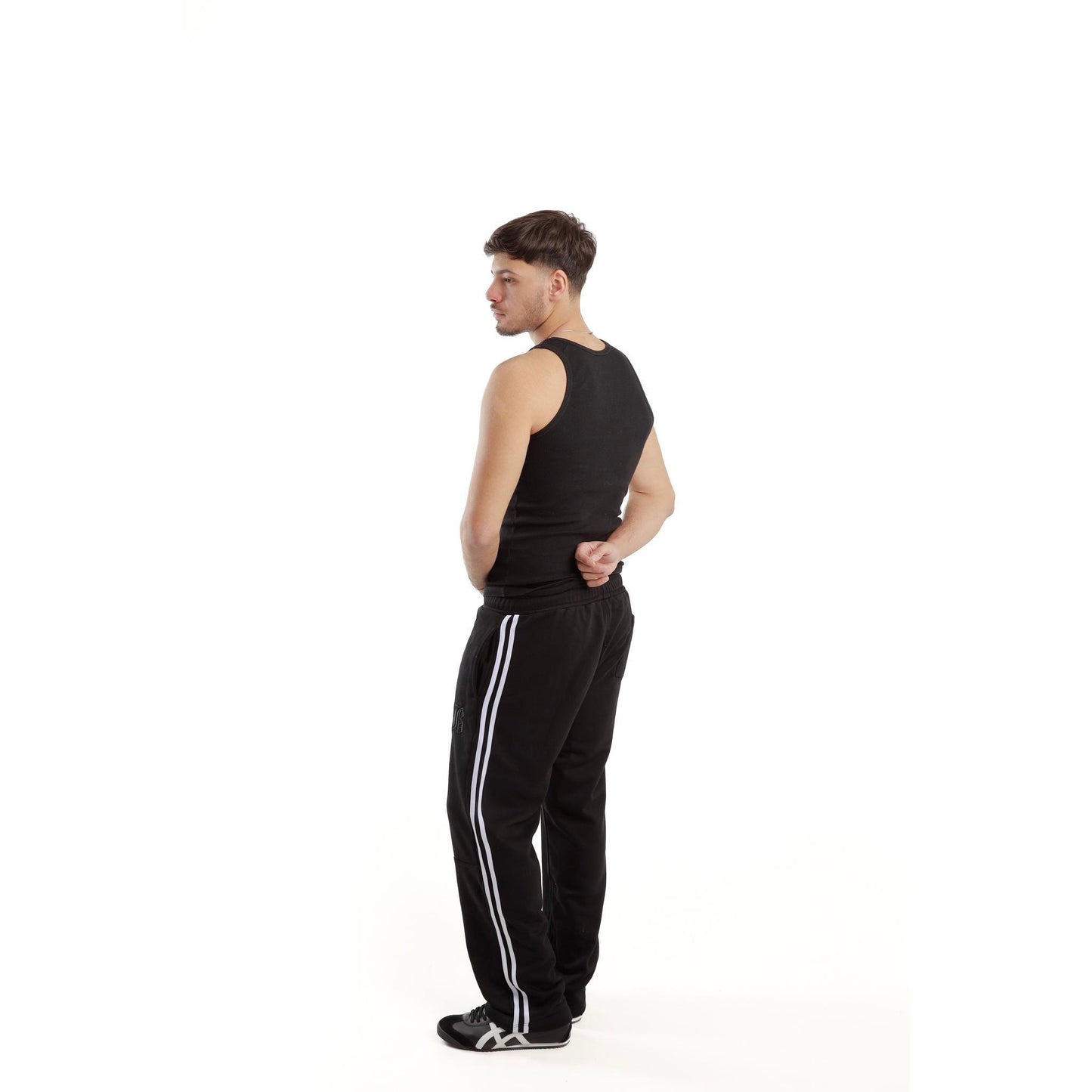Black track pants